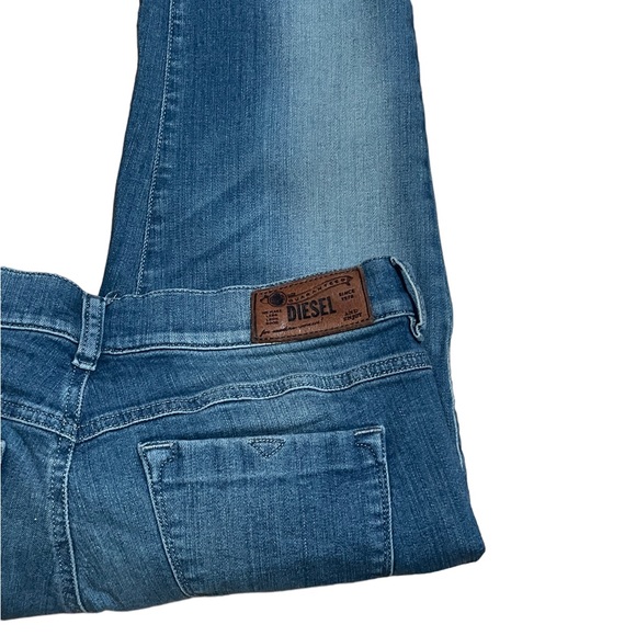 DIESEL LIVIER Super Slim Jegging Low Waist Made in Italy Stretch Jeans Sz 31 - Picture 5 of 9